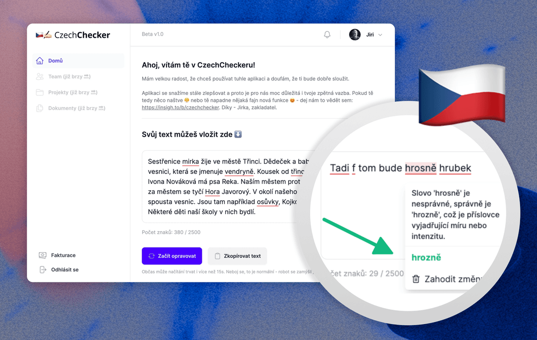 CzechChecker